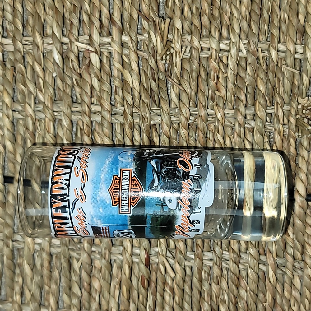 Harley davidson shot glass ohio